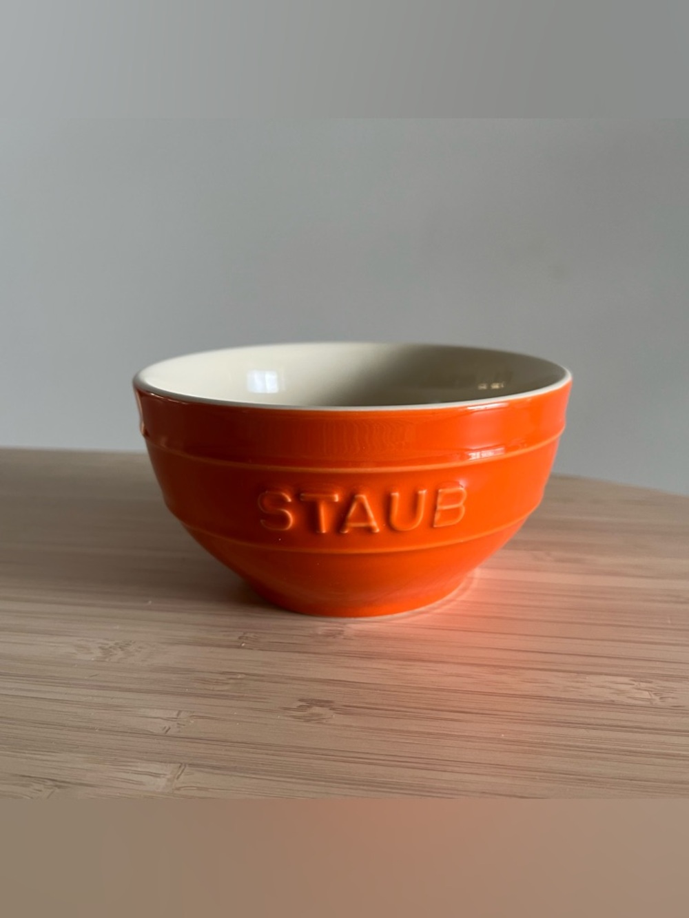 BRAND NEW Staub Ceramic Bowl - Orange